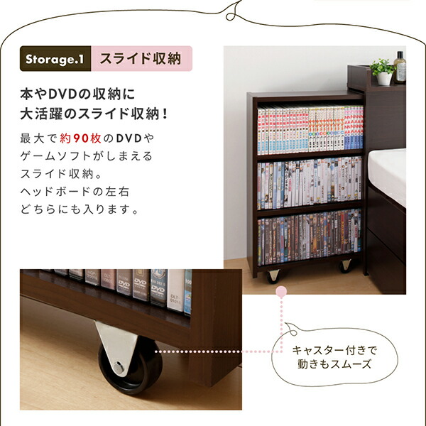 収納付きベッド シングルベッド 大容量 布団 収納ベッド おしゃれ 専用別売品 収納 セミダブルベッド 収納ボックス 敷き布団 収納付き