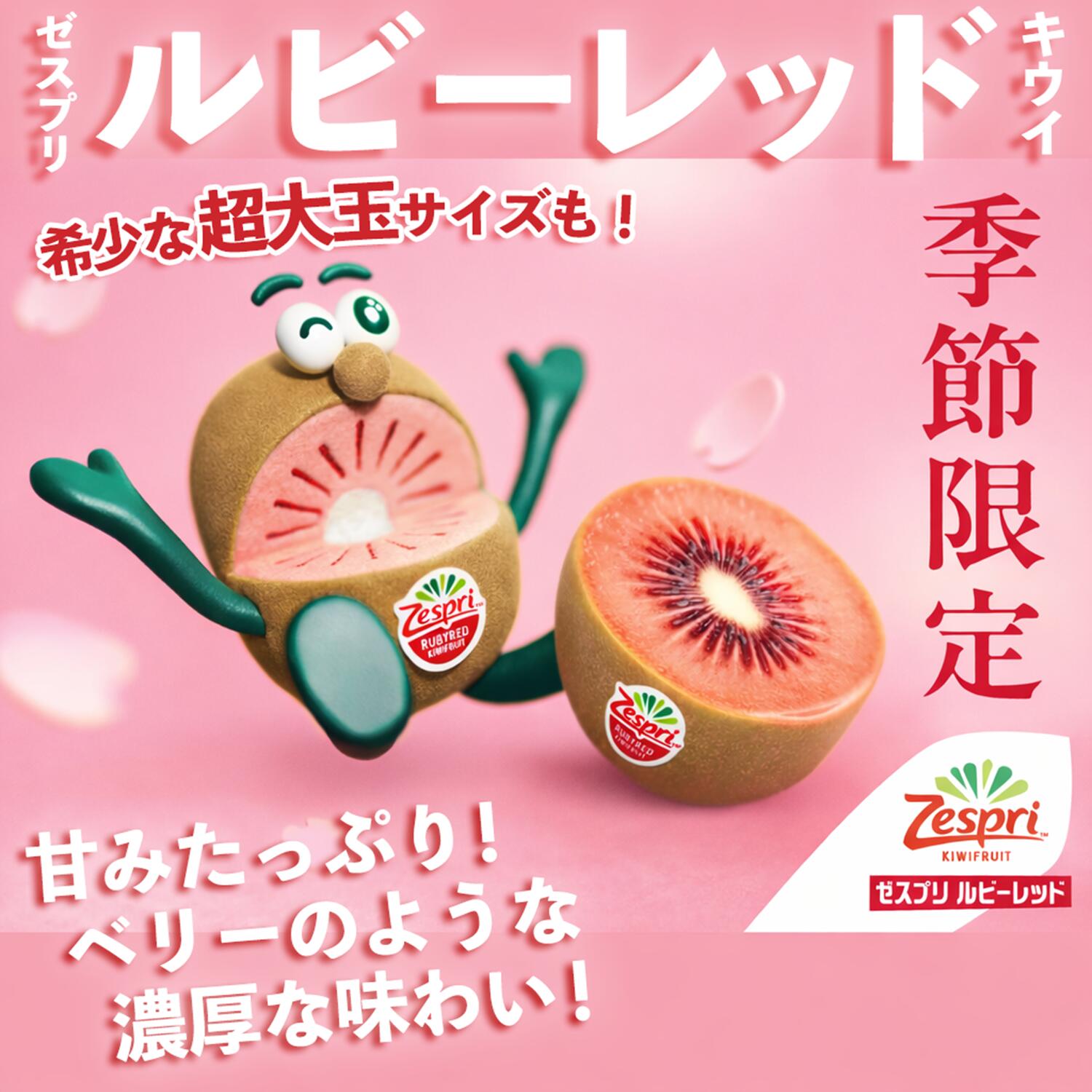 ゼスプリ＞ルビーレッドキウイ 1kg/2kg/5.5kg｜ニュージーランド産