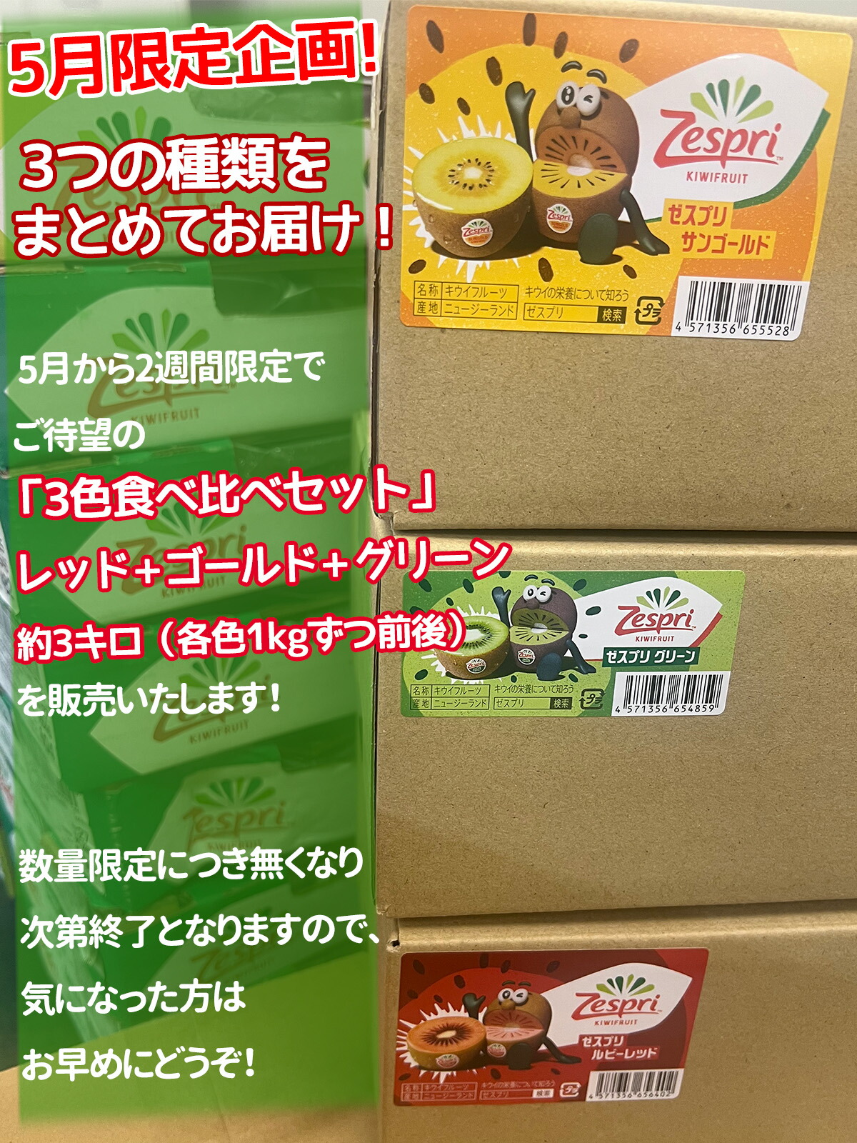 [韓国] Zespri ゼスプリ　ルビレッド　キーリング　2点セット レア E 韓国] Zespri ゼスプリ ルビレッド キーリング 2点セット レア