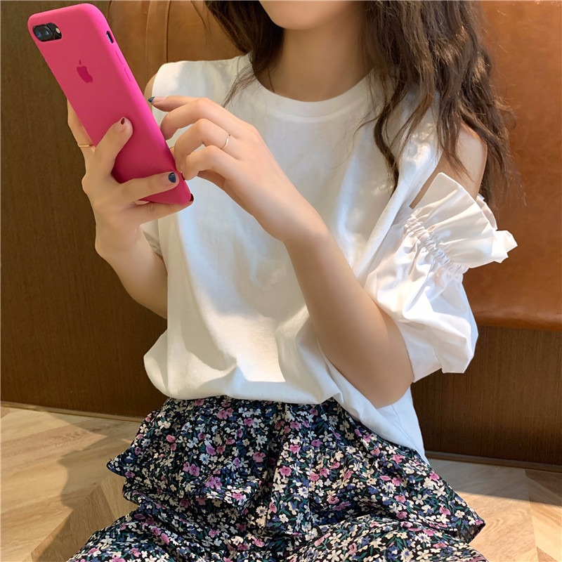 【クーポンで半額★1590円 】肩出し トップス 無地 大人 かわいい レディース 韓国ファッション【l301-342】【予約：7月28日までに発送】【送料無料】メ込のご紹介
