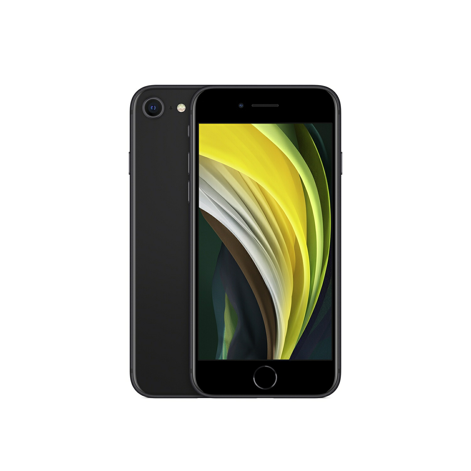 【中古】A+位置づける【未当て嵌めるに人なつかしい】 SIM無償性 iphoneSE(第2時人）64GB 黒いこと 当て嵌める押さえる-(白ROM) 貨物輸送無料