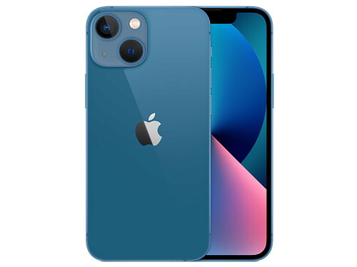 【中古】Cランク【傷や汚れあり】 SIMフリー iphone13 mini 128GB ブルー 利用制限&mdash;(白ロム) 送料無料｜海テク
