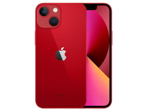 【中古】Cランク【傷や汚れあり】 SIMフリー iphone13 mini 128GB レッド 利用制限-(白ロム) 送料無料