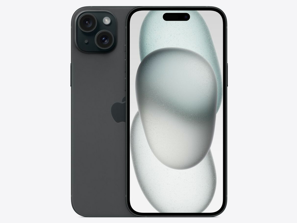 【中古】A+価値づける【未当て嵌めるに人なつかしい】 SIM無償性 iphone15 plus 128GB 黒いこと 当て嵌める制限事項-(白ROM) 貨物輸送無料