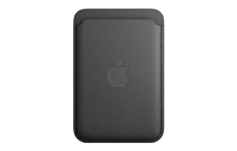 【新品・未当て嵌める】Apple 純然たる MagSafe相応う ファインウーブンウォレット MT2N3FE/A 黒いこと iPhone用 磁気ねばり着く 歌留多容れもの 貨物輸送無料