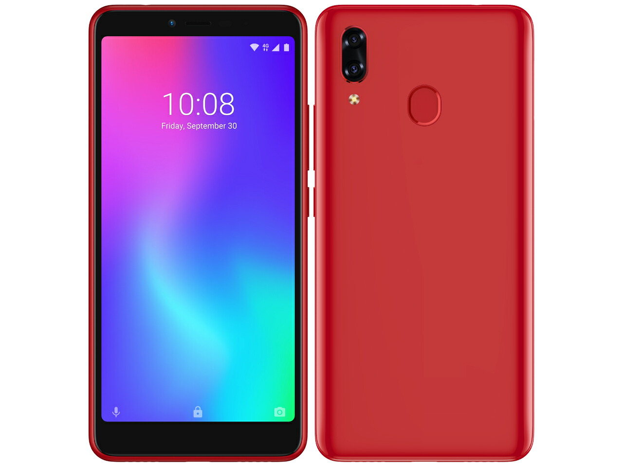 ZTE Libero S10 レッド  SIMロック解除済 1日だけ使用 楽天市場】【新品・未使用】 SIMフリー Libero S10 901ZT