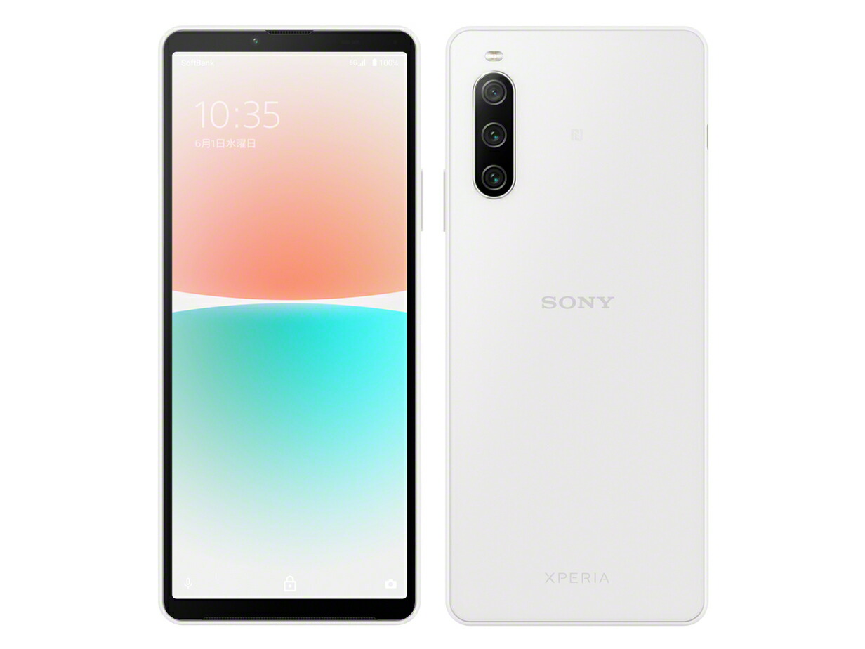 【中古】Bランク【やや傷や汚れあり】 SIMフリー A202SO SONY Xperia 10 IV ホワイト 利用制限〇(白ロム) 送料無料