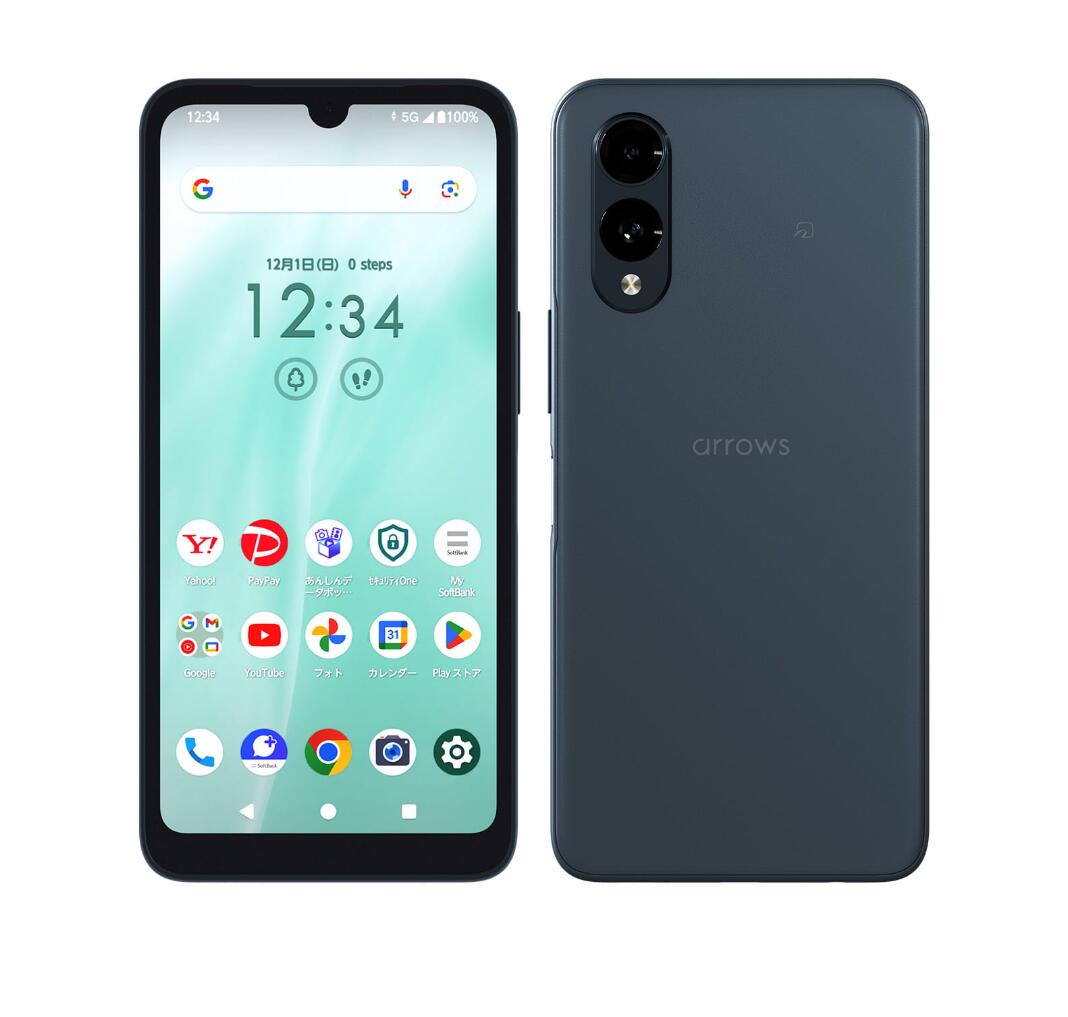 【新品・未当て嵌める】 SIM無償性 A402FC arrows We2 ネイビーグリーン 受け入れる押さえる〇(白ROM) 貨物輸送無料