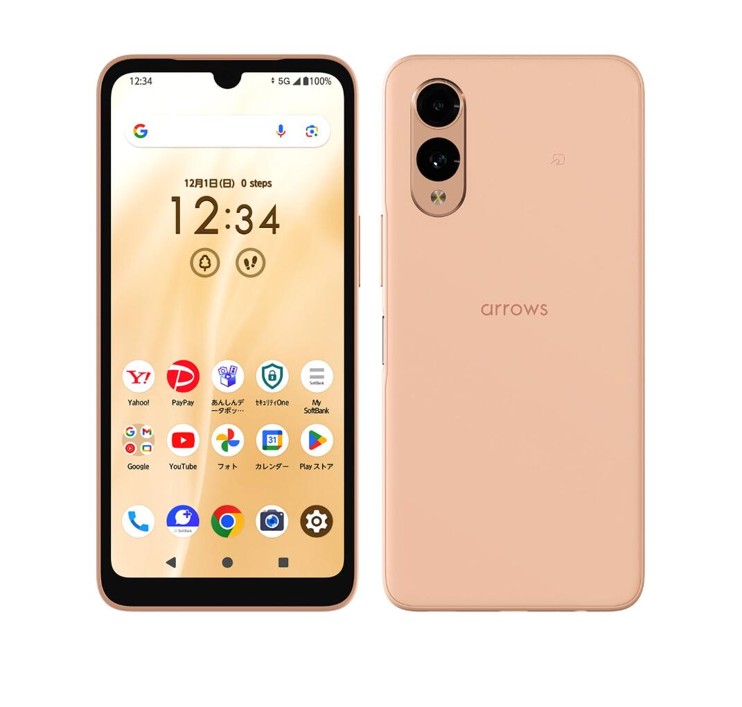 【新品・未当て嵌める】 SIM無償性 A402FC arrows We2 ともし火オレンジ色 受け入れる押さえる〇(白ROM) 貨物輸送無料
