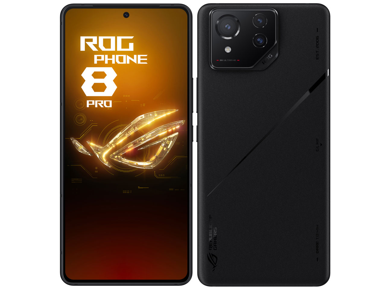 【中古】A+価値づける【未当て嵌めるに人なつかしい】SIM無償性 ASUS ROG Phone 8 Pro 512GB ファントムブラック 当て嵌める制限事項―(白ROM) 貨物輸送無料