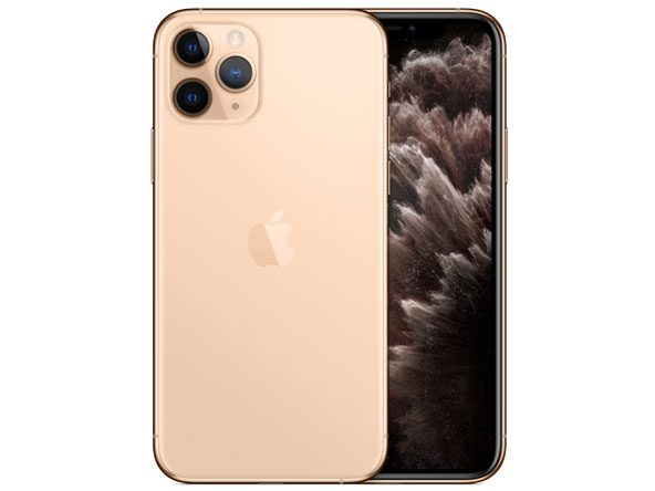 【中古】Bランク【やや傷や汚れあり】 SIMフリー iPhone11 pro 64GB ゴールド 利用制限-(白ロム) 送料無料｜海テク