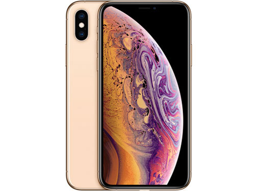 【中古】B序列付ける【やや傷や汚れた状態あり】 SIM無償性 iPhoneXS 64GB ゴールド 受け入れる押さえる-(白ROM) 貨物輸送無料