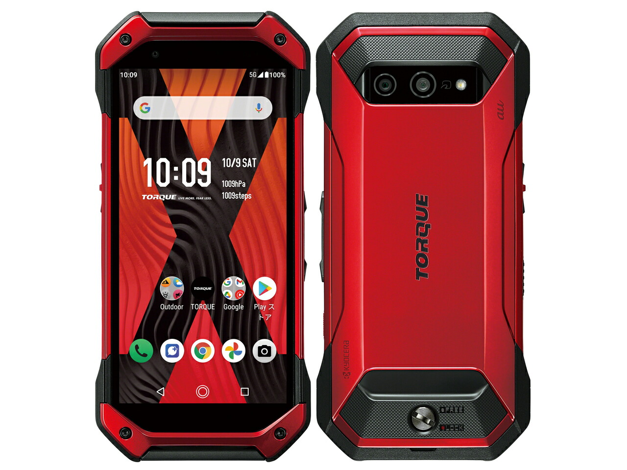 美品　au TORQUE 5G KYG01 ブラック　SIMフリー済 TORQUE 【美品】TORQUE 5G KYG01 [ブラック] au SIMロック解除済 128GB
