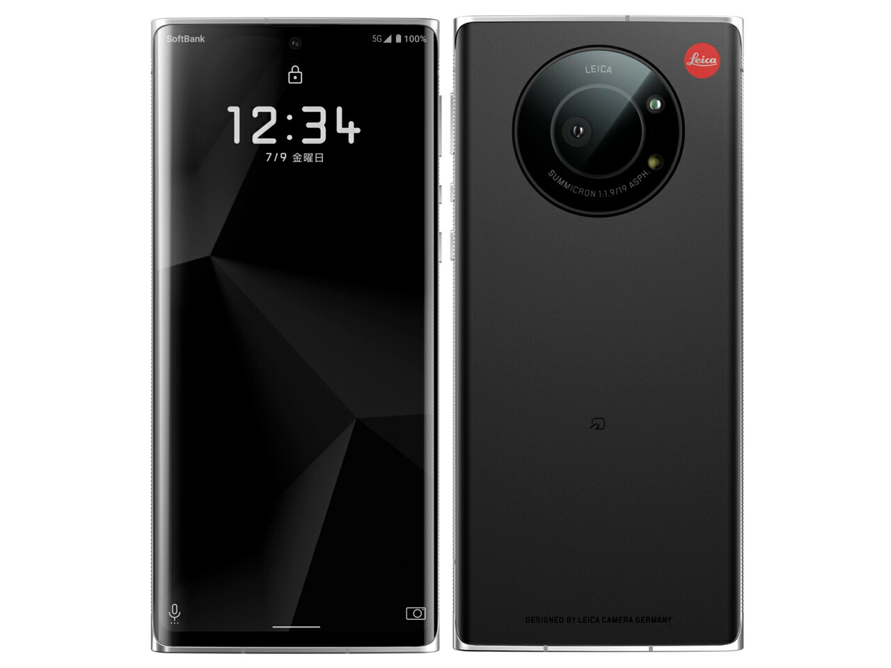 【中古】B序列付ける【やや傷や汚れた状態あり】 SIM無償性 lp-01 leitz phone 1 ライカしろがね色 受け入れる押さえる〇(白ROM) 貨物輸送無料