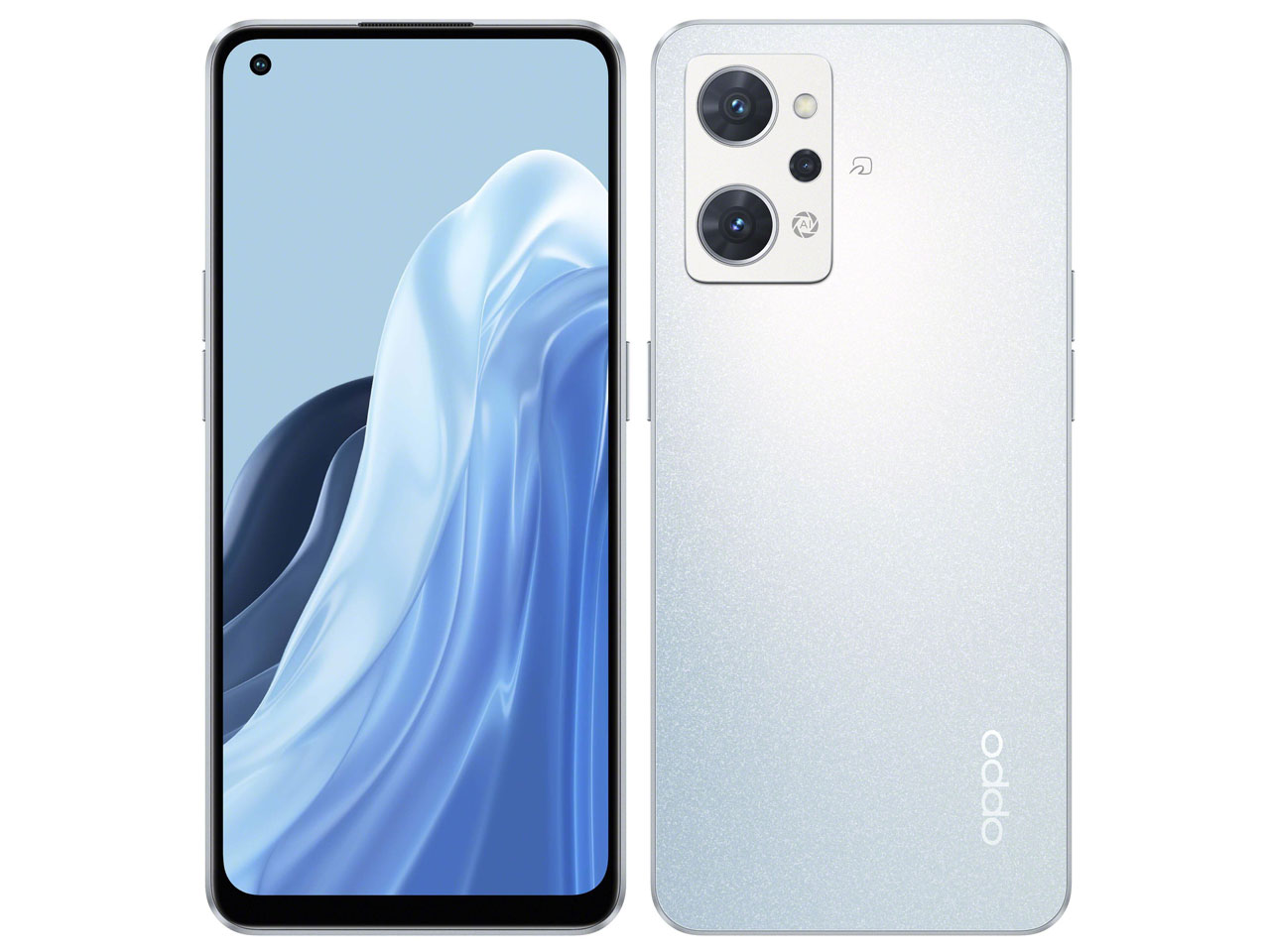 【中古】A序列付ける【目立った傷や汚れた状態なし】 SIM無償性 OPG04 OPPO Reno7 A au版SIM無償性 意気込み青み 受け入れる押さえる-(白ROM) 貨物輸送無料