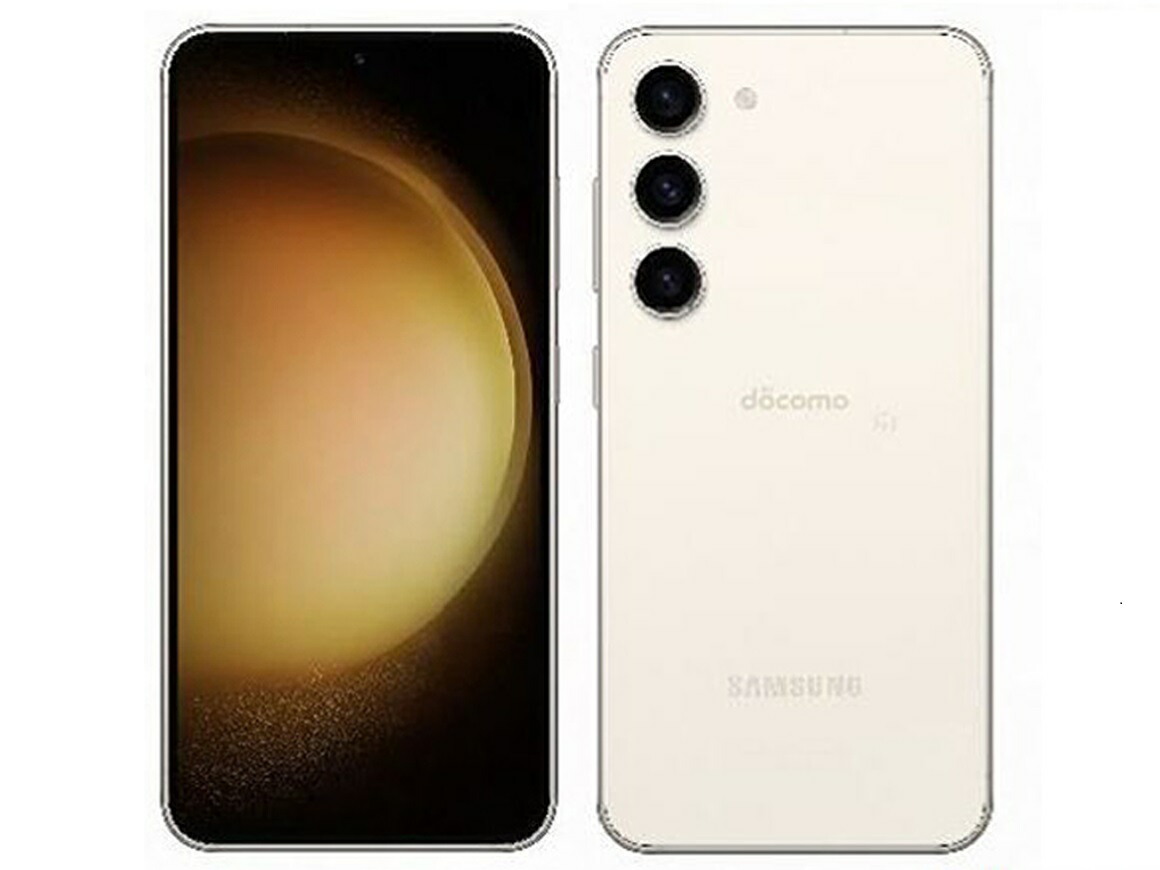 【4153】GalaxyS23 SC-51D ドコモ版SIMフリー Galaxy S23 SC-51D ラベンダー【docomo版 SIMフリー】|中古