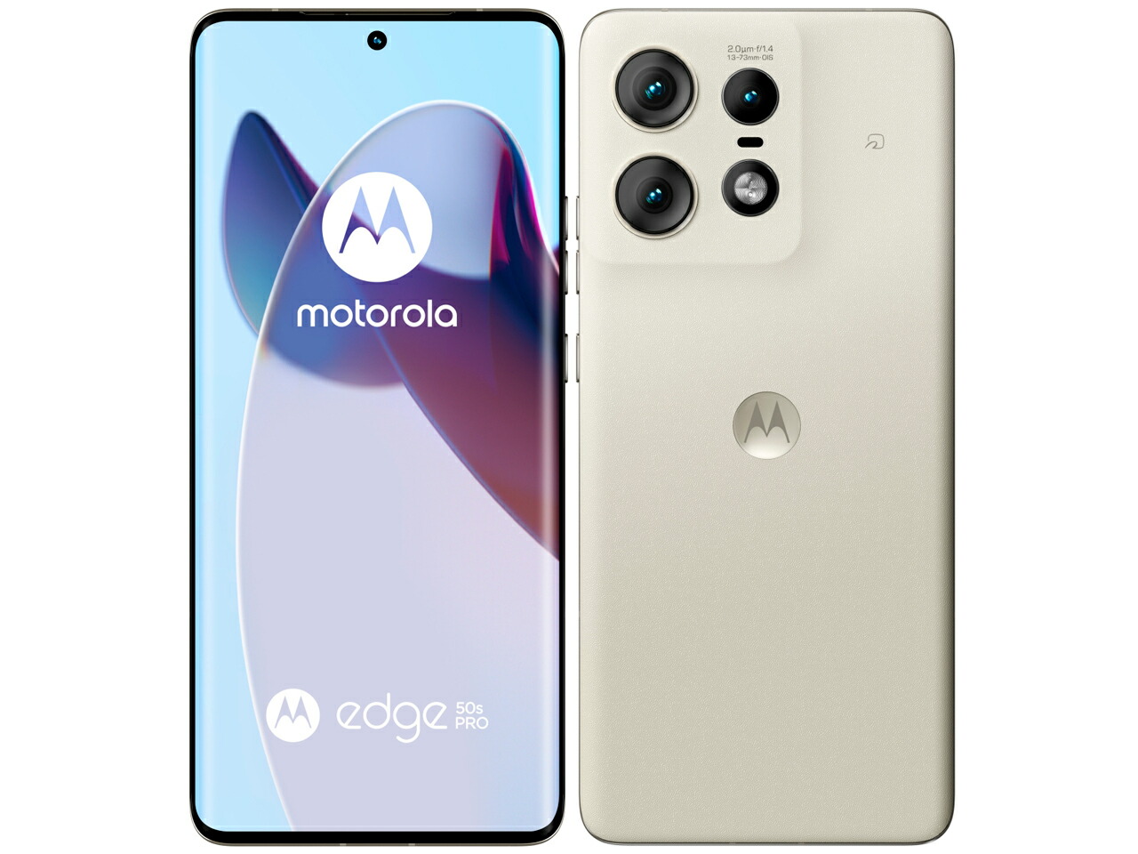 【中古】C序列付ける【傷や汚れた状態あり】 SIM無償性 motorola edge 50s pro XT2403-5  ヴァニラ皮膚軟化剤 受け入れる押さえる〇(白ROM) 貨物輸送無料