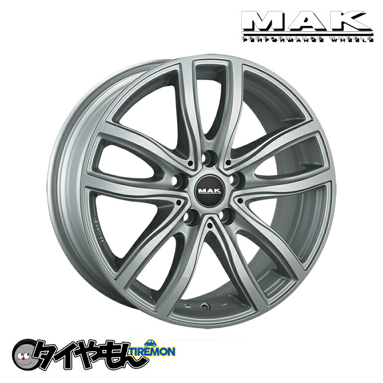 R991】MAK アルミホイール 4本!! 7J +44 PCD120-5H