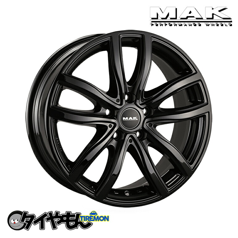 MAKホイール 18×8.0 5/112 +45 4本セット MAK（マック）［STADT］ホイール｜アウディ A4・A6・A8｜阿部商会