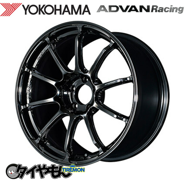 ヨコハマ ADVAN RCIII PCD114.3 5穴 8J 2本 タイヤ付き ADVAN ADVAN Racing RZ2 ヨコハマホイール