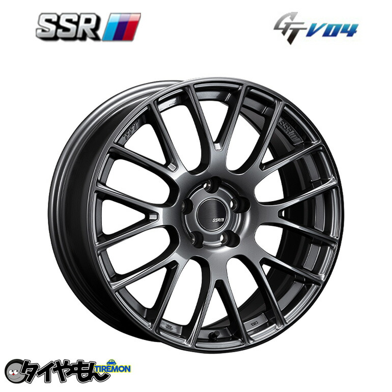 楽天市場】SSR GTV02 17インチ 5H114.3 7J +42 1本 ホイール