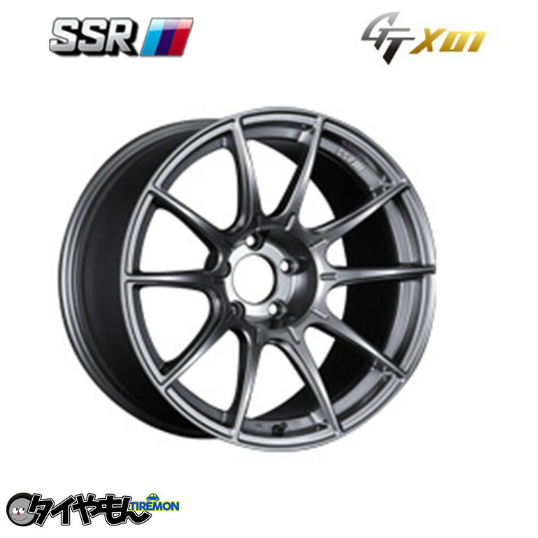 楽天市場】SSR GT GTX01 STスペック 16インチ×6.5J 4-100 R ホイール