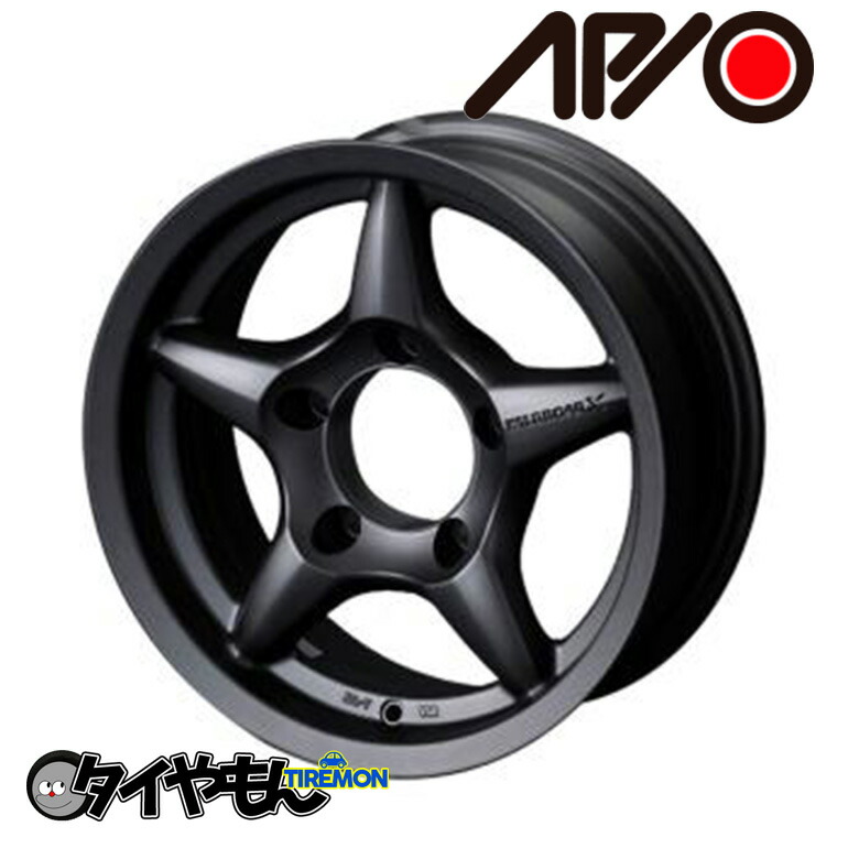 APIO アピオ WILDBOAR X 16インチ 5H139.7 5.5J +20 2本セット