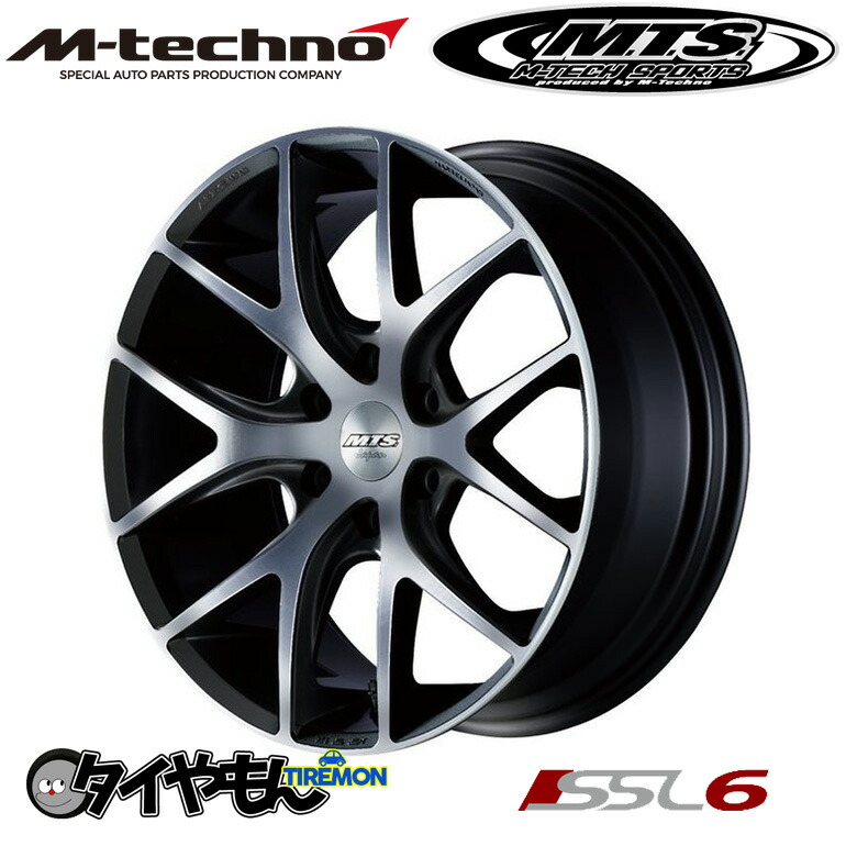 楽天市場】MTS エムテクノ TA-12HA 18インチ 6H139.7 8J +38 1本