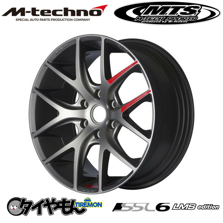 ハイエース　M.T.S SSL6 6穴　タイヤ付き 楽天市場】エムテクノssl6 ハイエース ホイールの通販