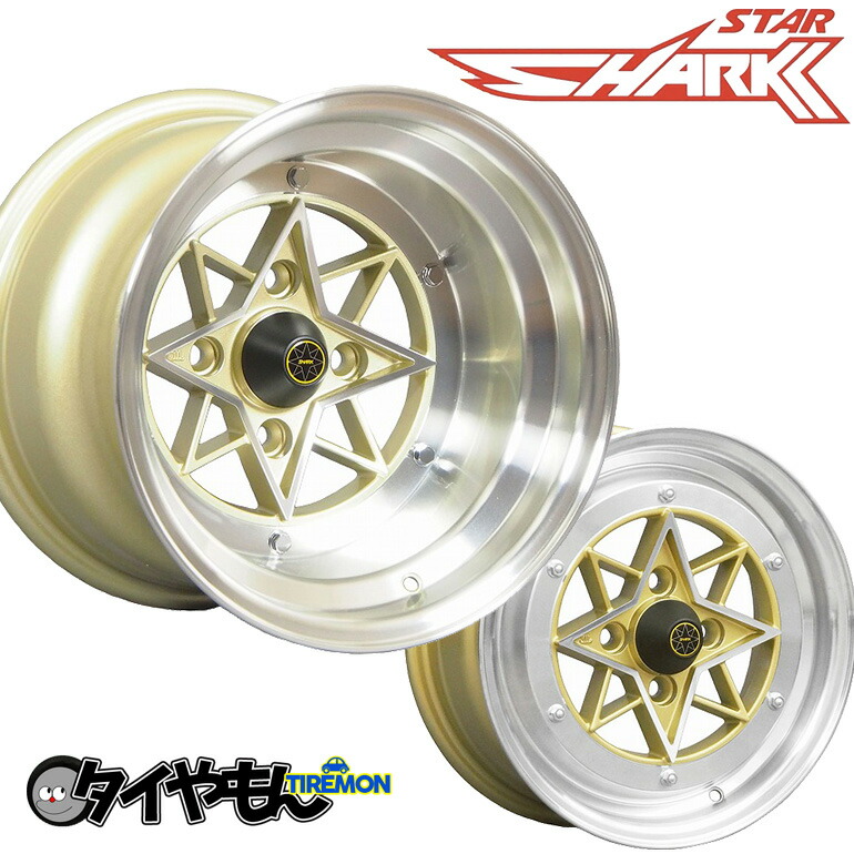 YAMAAAAAN　ロンシャン XR4 1本③ 旧車 ロンシャンXR-4 -5 1575 15インチ 7.5J 114.3-5H アルミ