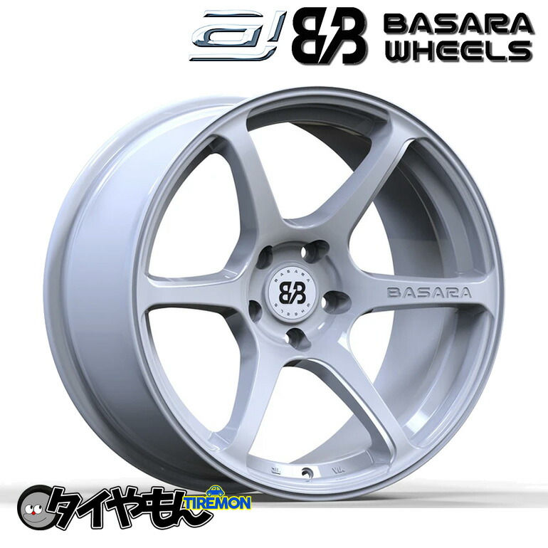 楽天市場】アクセレラ バサラホイール 18インチ 5H114.3 9.5J +0 1本 ホイール ホワイト BASARA WHEELS ドリフト  GTR : タイやもん