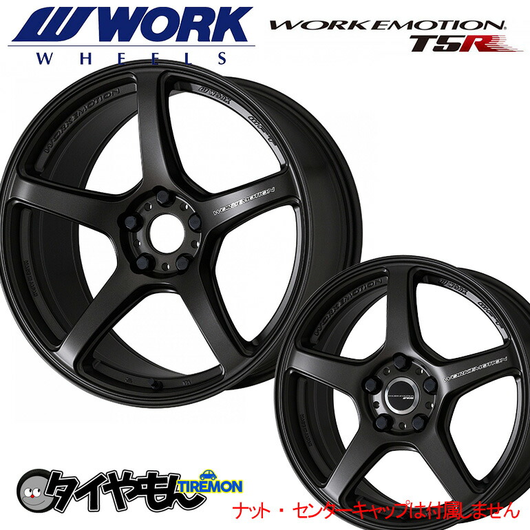 work t5r 2p 18インチ 4本 オフセット＋38