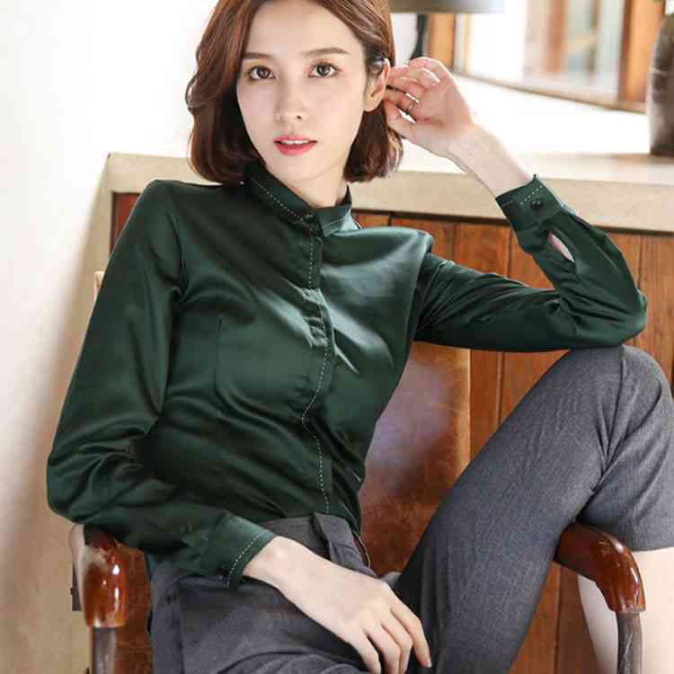 楽天市場 Xs 4xlサイズ シャツ レディース ワイシャツ Yシャツ 長袖 ブラウス 通勤 オフィス ビジネス スーツインナー スリム おしゃれ フォーマル キレイめ 大きサイズ送料無料 Amoremio 楽天市場店