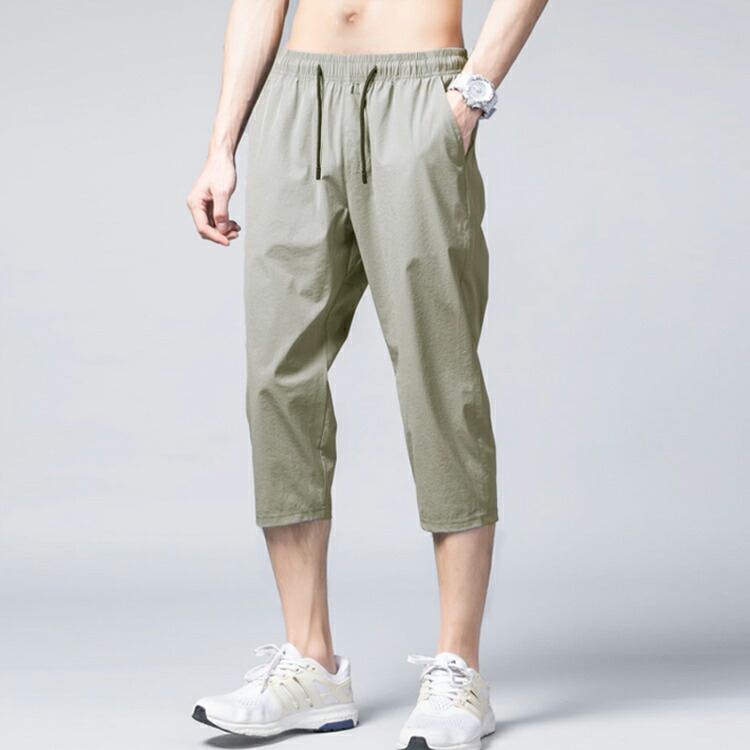 楽天市場 7分丈 パンツ サルエルパンツ スウェットパンツ リラックス パンツ メンズ ワイドパンツ ハーフパンツ ショートパンツ クロップドパンツ イージーパンツ ルームウェア ルームパンツ 運動用 お兄系 Amoremio 楽天市場店