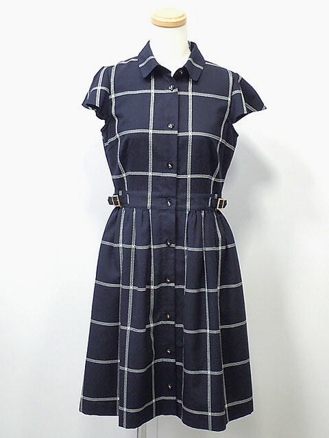 新品即決 ｂｌｕｅｌａｂｅｌ ｃｒｅｓｔｂｒｉｄｇｅ ブルーレーベル クレストブリッジ チェックシャツワンピ 中古 あす楽対応 レディース New限定品 New Americold Com