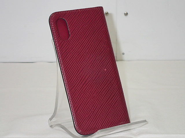 LOUIS VUITTON ヴィトン iPhoneケース フォリオ エピ レッド LOUIS VUITTON ヴィトン iPhoneケース フォリオ エピ レッド