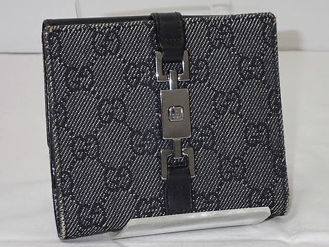 楽天市場】グッチ Gucci 財布 GGキャンバス ジャッキー ブラック
