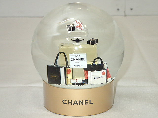 楽天市場】CHANEL シャネル スノードーム オブジェ ノベルティ
