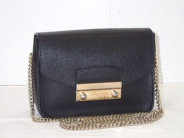 ★【送料無料】ＦＵＲＬＡ　フルラ　メトロポリス　ミニショルダーバッグ　当店では以前7,700　【中古】レディース