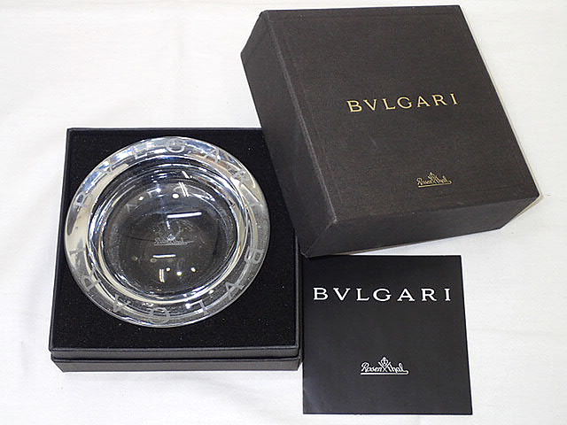 未使用★ブルガリ★BVLGARI×Rosenthal★アッシュトレイ★スモール 楽天市場】BVLGARI ブルガリ ローゼンタール クリスタル