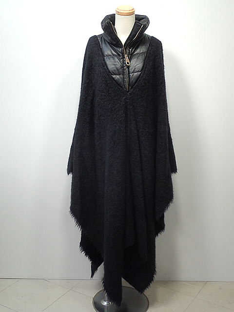 楽天市場】【クロエ】Chloe パイピング メルトン ウール ポンチョ