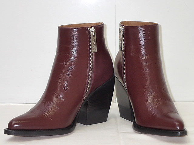★【送料無料】【ポイント10倍】ｃｈｌｏｅ　クロエ　ショートブーツ　SHORT BOOTS　「SERINA」　CH18A059256B37E　当店では以前29,700　【中古】レディース