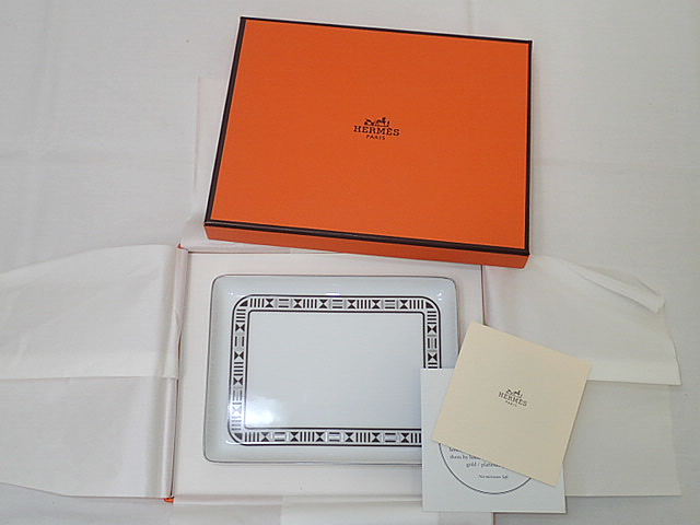 楽天市場】☆【送料無料】HERMES エルメス スクエア プレート/角