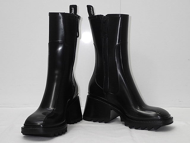 楽天市場】【靴】COACH コーチ シグネチャー レインブーツ 長靴 PVC