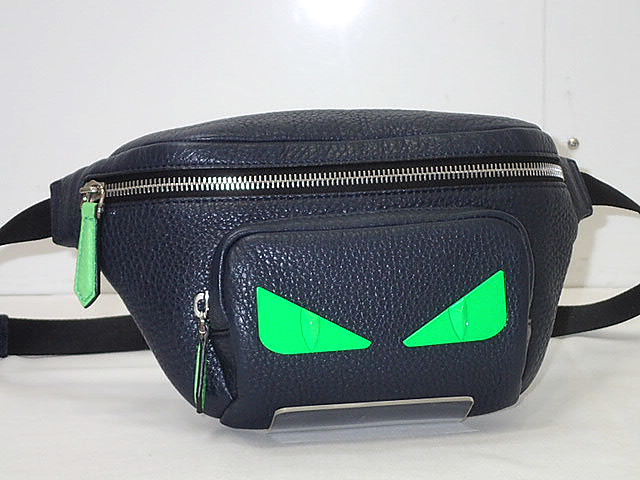 ★【送料無料】ＦＥＮＤＩ フェンディ モンスターバグス ベルトバッグ ウエストバッグ 7VA446 【中古】レディース、メンズ