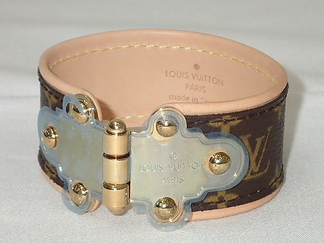★【貨物輸送無料】ＬＯＵＩＳ ＶＵＩＴＴＯＮ ルイヴィトン モノグラム ブレス 「ブラスレ・セイブイット １９」 M6611E 【中古】レディース、メンズ