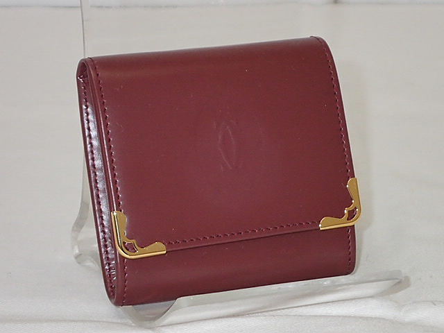★【送料無料】ＣＡＲＴＩＥＲ　カルティエ　マスト　コインケース　小銭入れ　L3000464　【未使用】【中古】レディース、メンズ