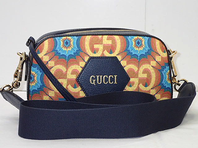 ★【貨物輸送無料】【尖んがり10倍】ＧＵＣＣＩ グッチ ＧＧカレイド領域 肩先 御徒面子 １００周年制限事項真似形 476466 【中古】レディース