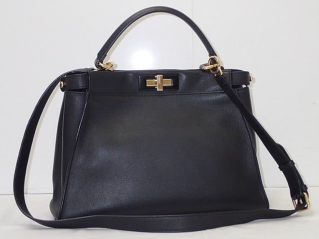 ★【送料無料】【P5倍】【サマー10%】当店通常198000が、FENDI フェンディ ピ−カーブー/ピーカヴー PEEKABOO 2Way 8BN290【中古】 レディース|セカンド