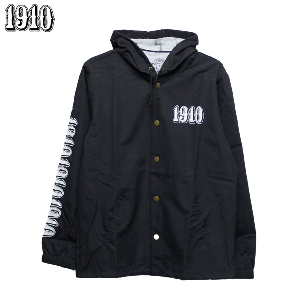 「全品5-15倍 21日08時迄」1910 コーチジャケット OG Font Hooded Coaches Jacket: 正規品/ナインティーンテン/ メンズ/cat-fs